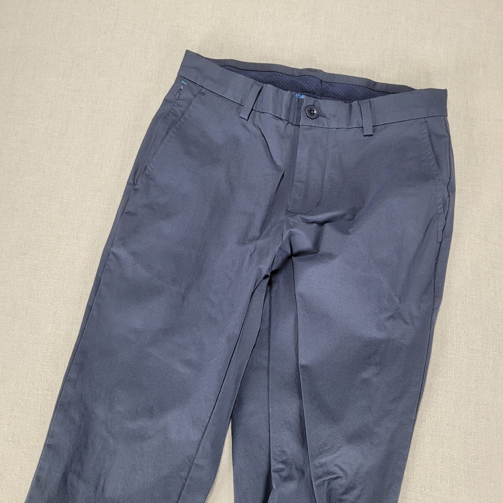 Vineyard Vines OTG Pants Mens 28x30 On the Go Blue Performance Stretch 5-Pocket